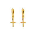 14K Yellow Gold Hanging Earring - ER2187
