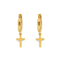 14K Yellow Gold Hanging Earring - ER2188