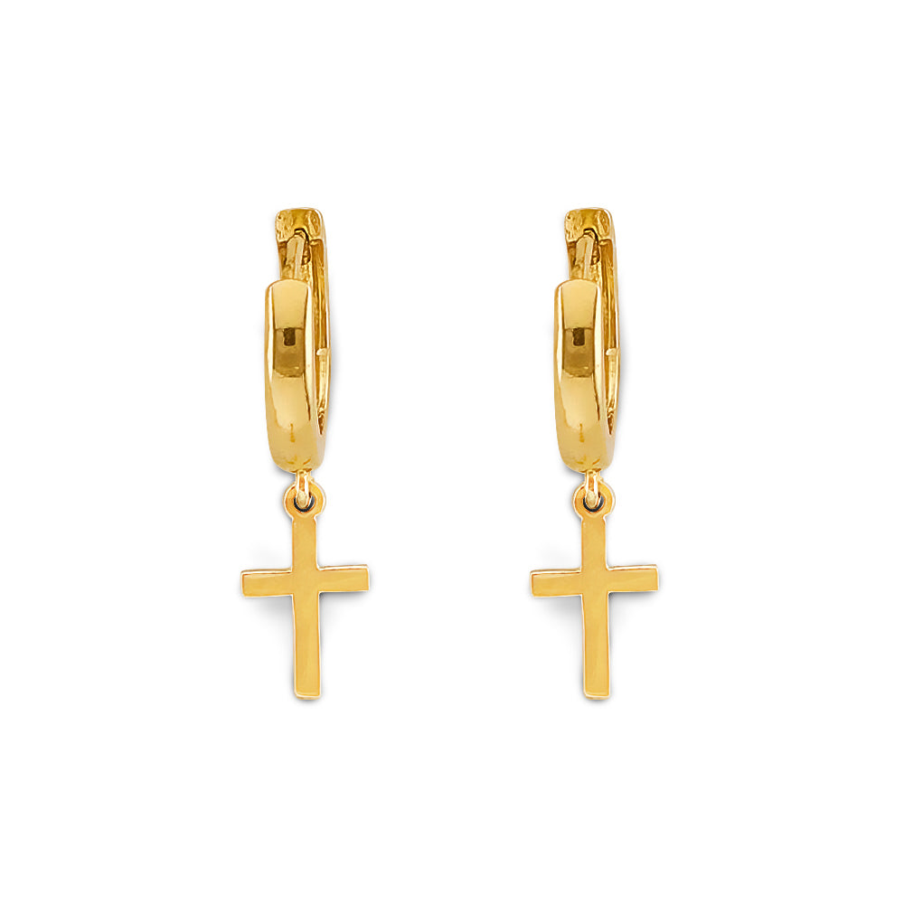 14K Yellow Gold Hanging Earring - ER2188