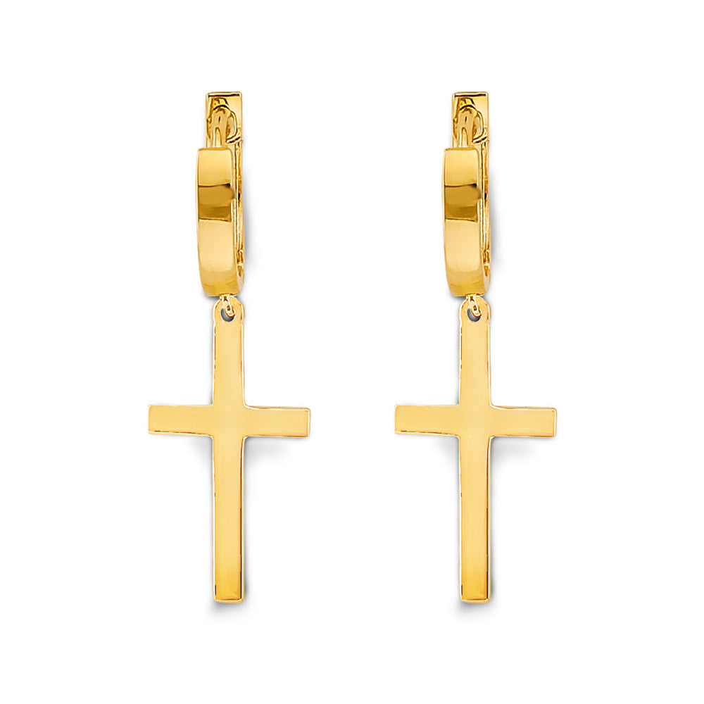 14K Yellow Gold Hanging Earring - ER2189