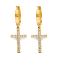 14K Yellow Gold Hanging Earring - ER2190