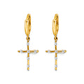 14K Yellow Gold Hanging Earring - ER2191