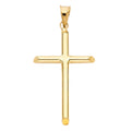 14K Yellow Gold Cross Pendant - PT15