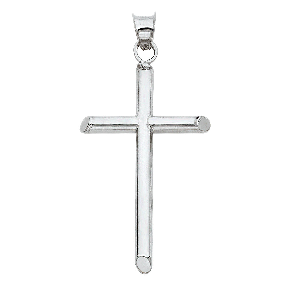 14K Yellow Gold Cross Pendant - PT18