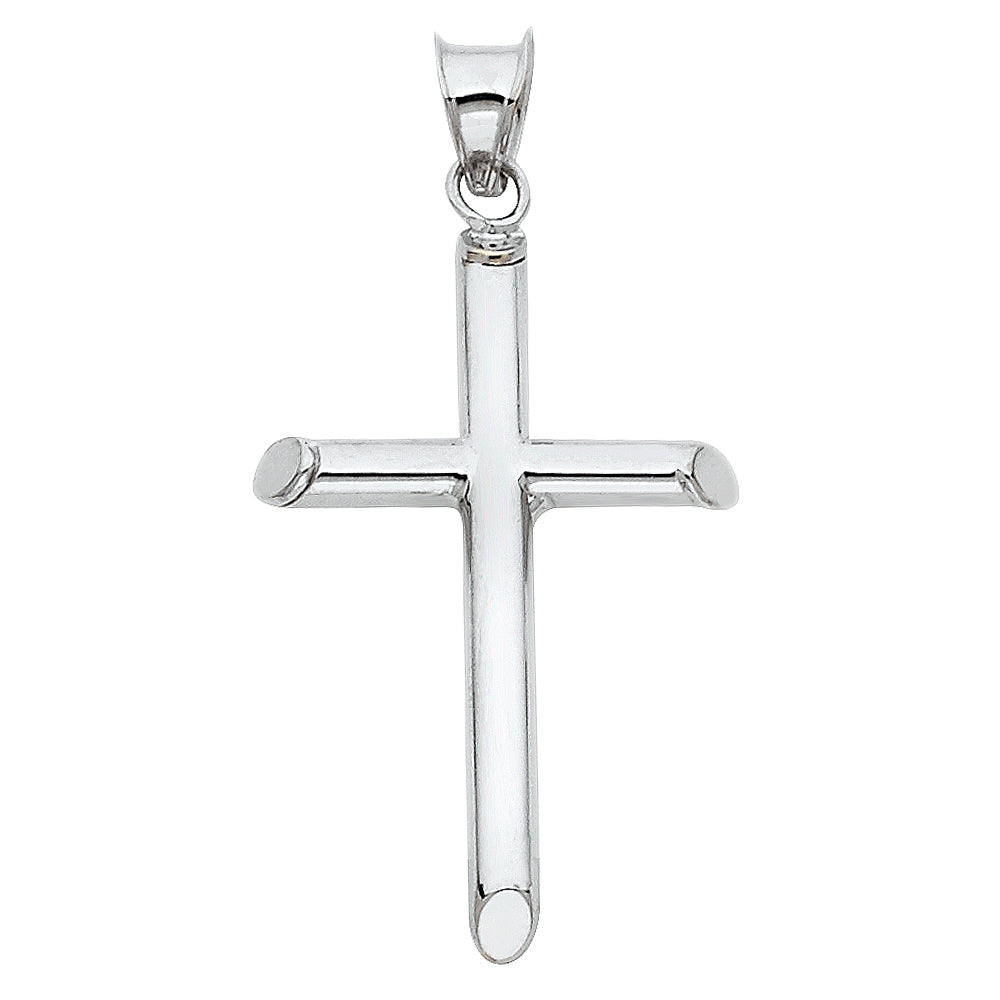 14K Yellow Gold Cross Pendant - PT19