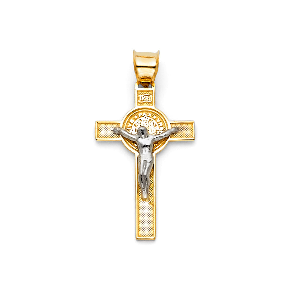 14K Yellow Gold Religious Pendant - PT37