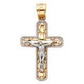 14K Yellow Gold Cross Pendant - PT66
