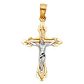 14K Yellow Gold Cross Pendant - PT75