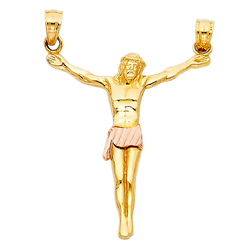 14K Yellow Gold Religious Pendant - PT84