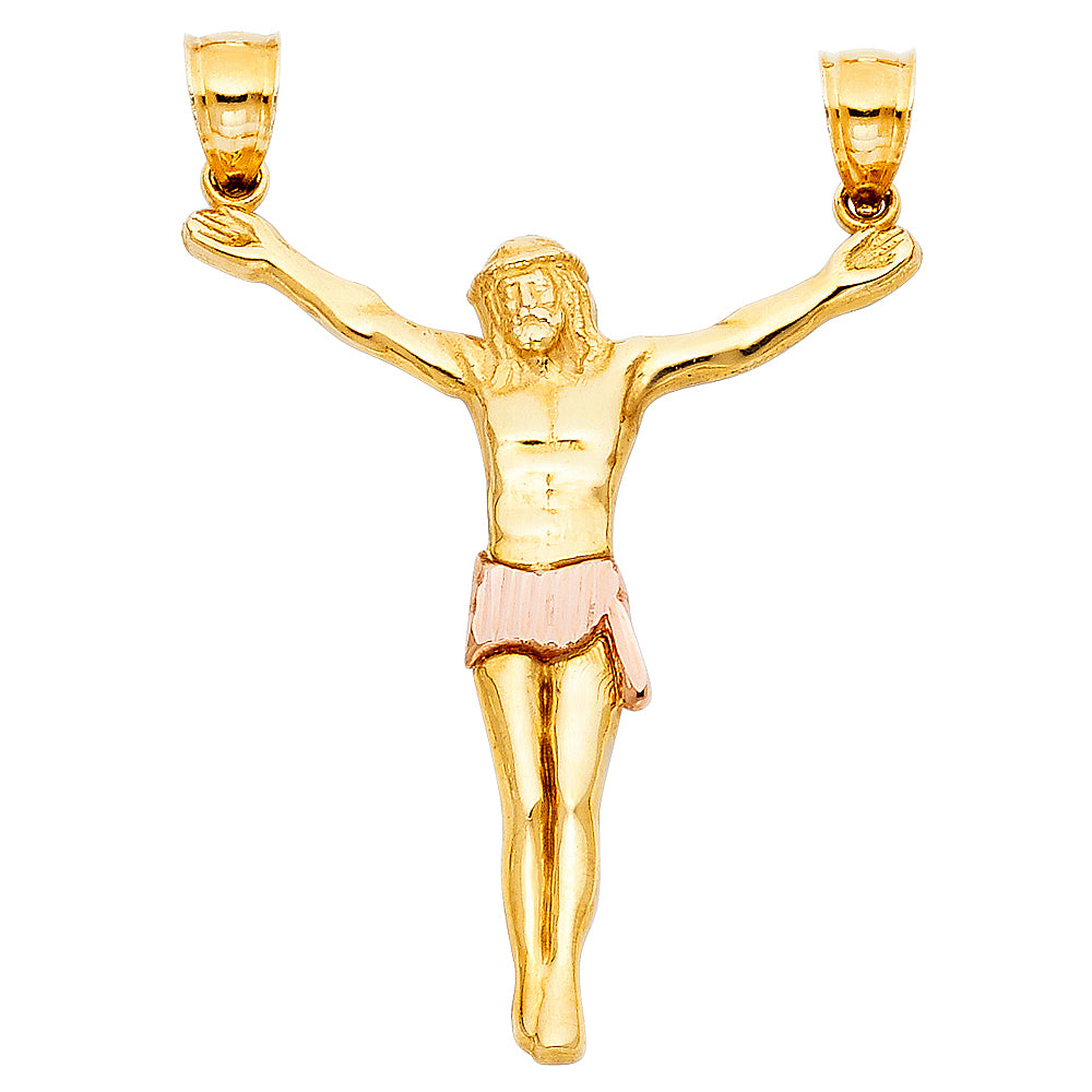 14K Yellow Gold Religious Pendant - PT87