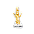14K Yellow Gold Religious Pendant - PT91