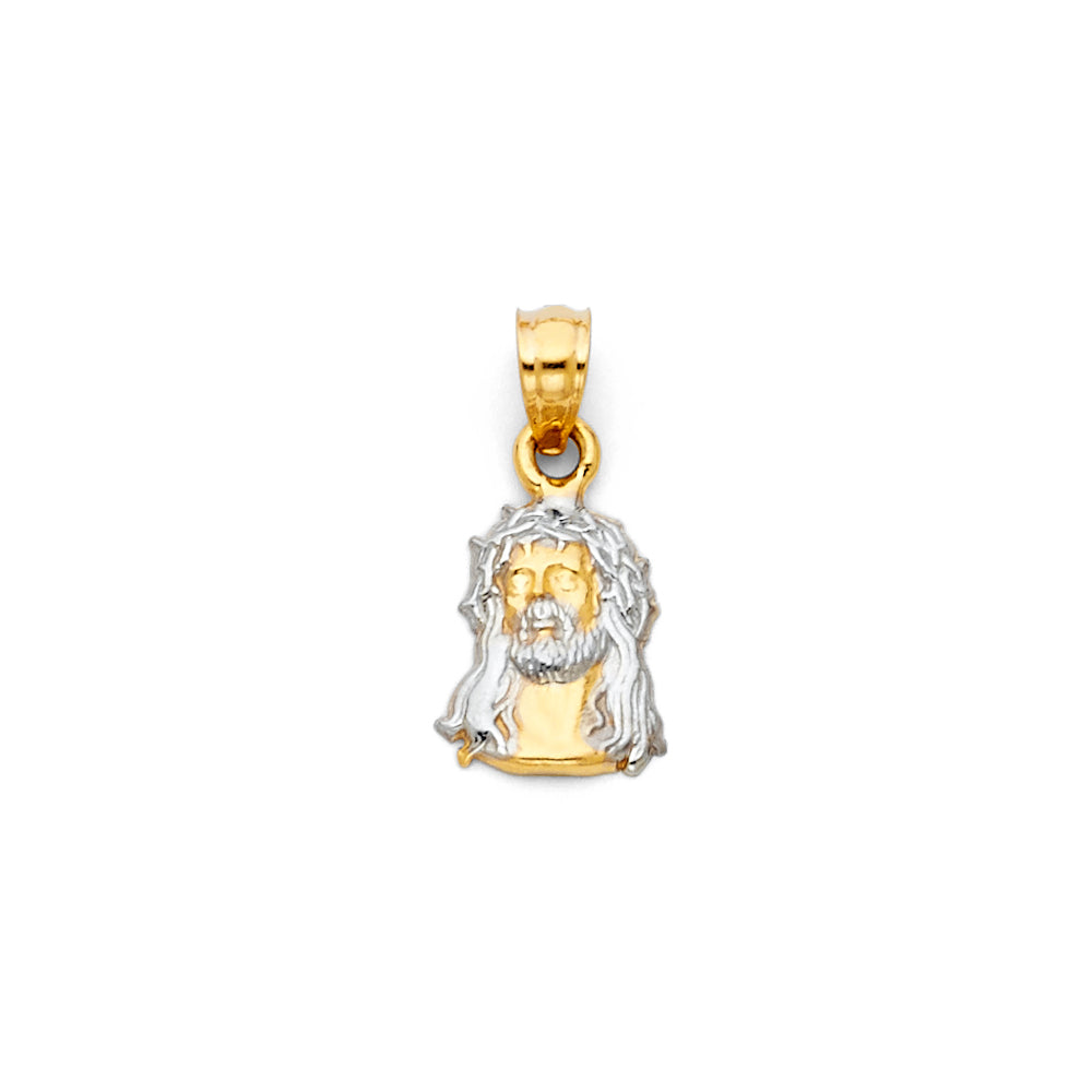 14K Yellow Gold Religious Pendant - PT92