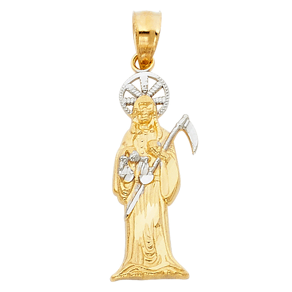 14K Yellow Gold Religious Pendant - PT98