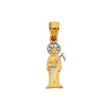 14K Yellow Gold Religious Pendant - PT99
