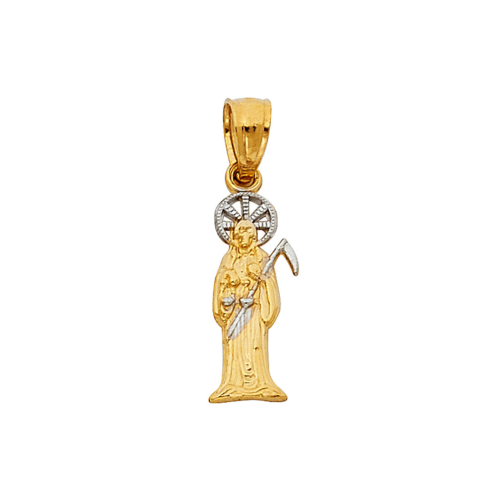 14K Yellow Gold Religious Pendant - PT99