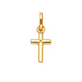 14K Yellow Gold Cross Pendant - PT142
