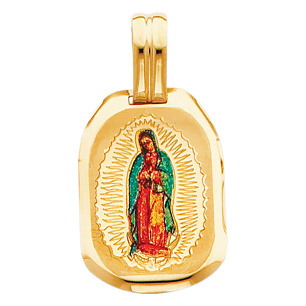 14K Yellow Gold Religious Pendant - PT145