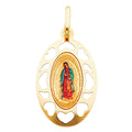 14K Yellow Gold Religious Pendant - PT146