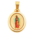 14K Yellow Gold Religious Pendant - PT148