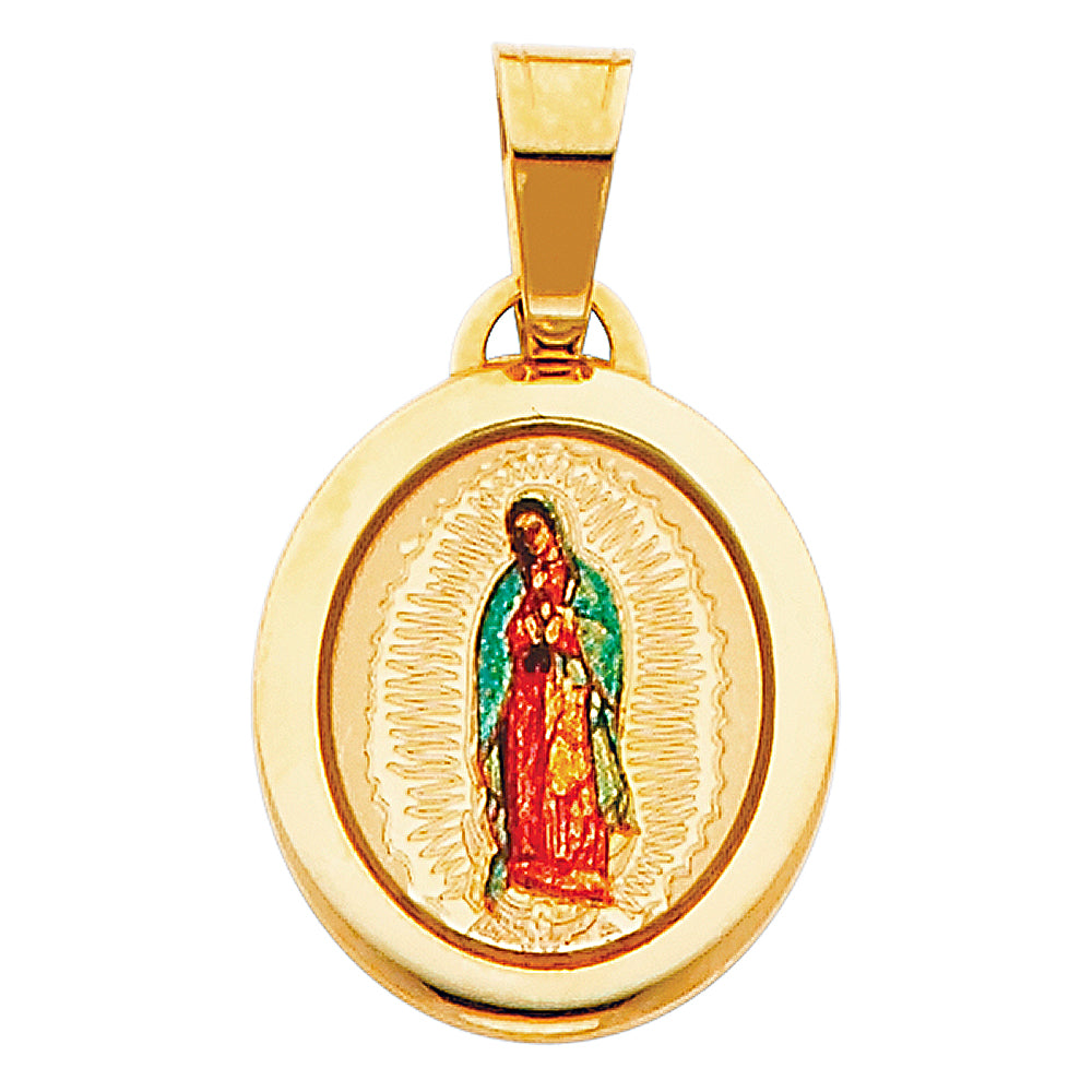 14K Yellow Gold Religious Pendant - PT148