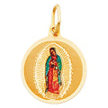 14K Yellow Gold Religious Pendant - PT149