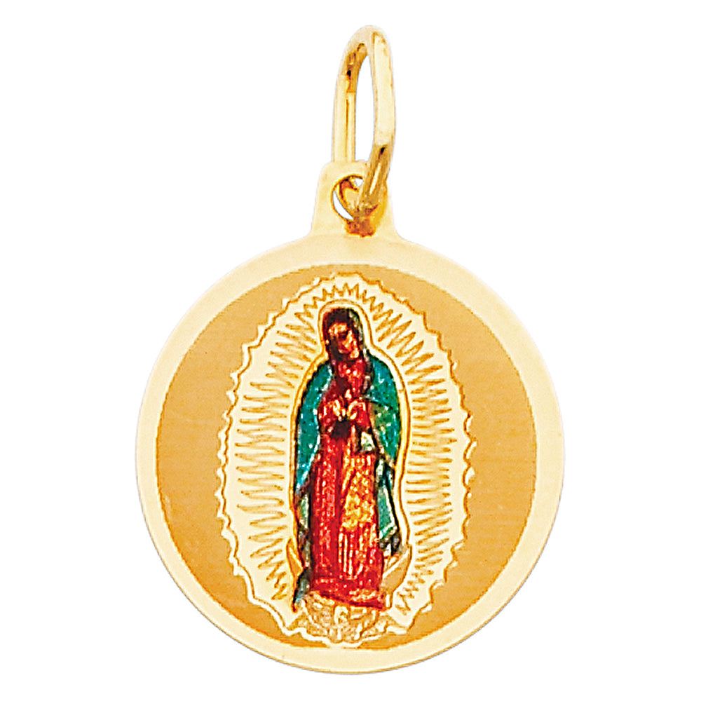 14K Yellow Gold Religious Pendant - PT149