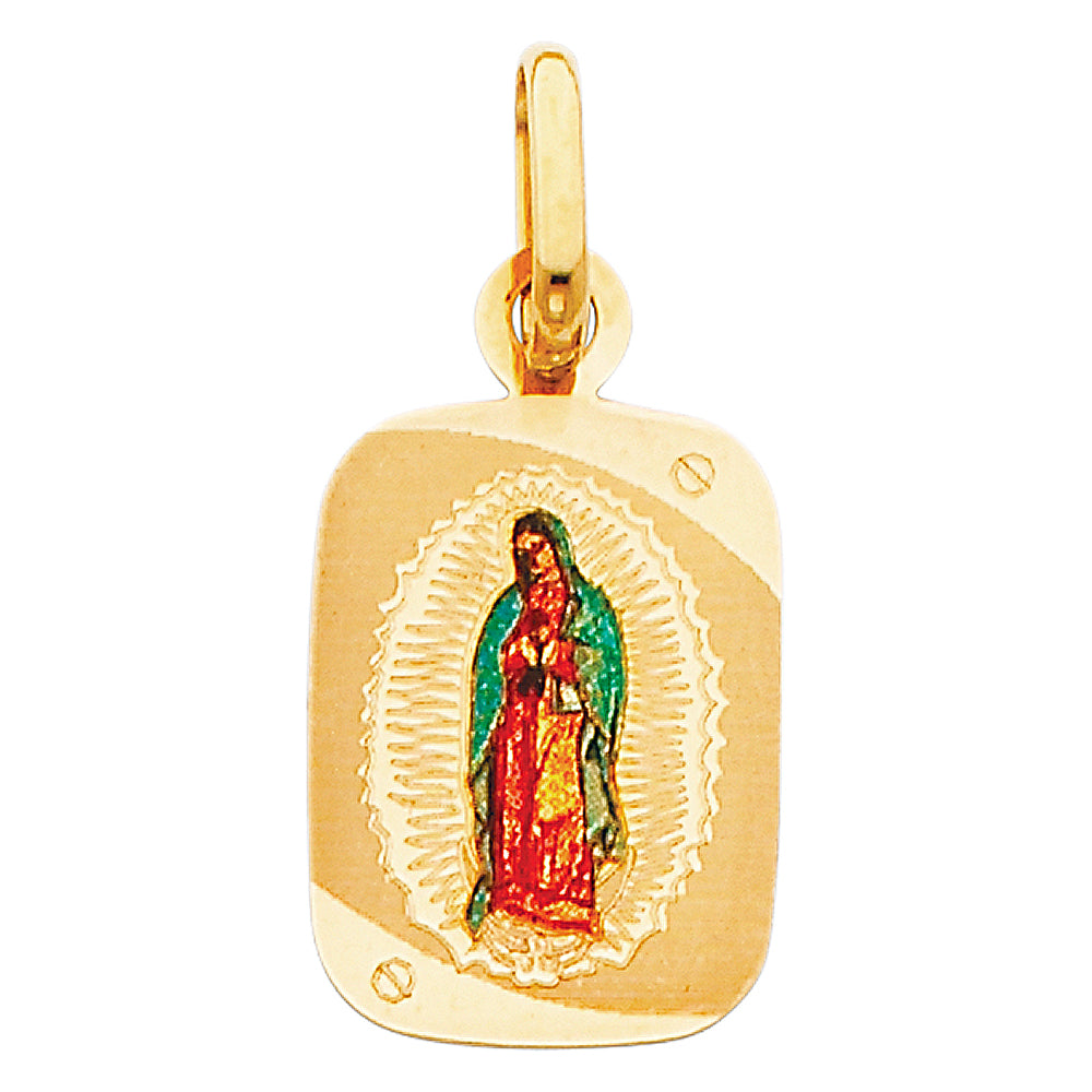 14K Yellow Gold Religious Pendant - PT150