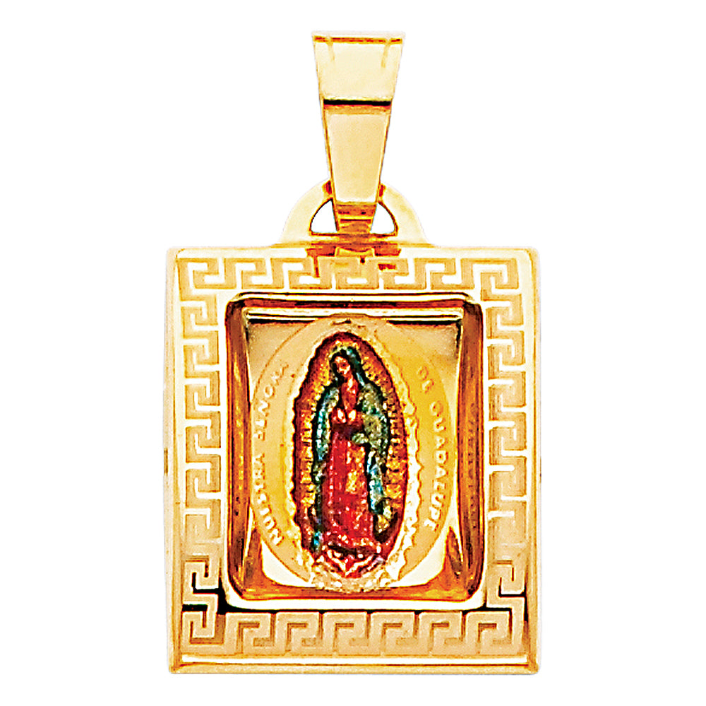 14K Yellow Gold Religious Pendant - PT154