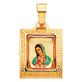 14K Yellow Gold Religious Pendant - PT155