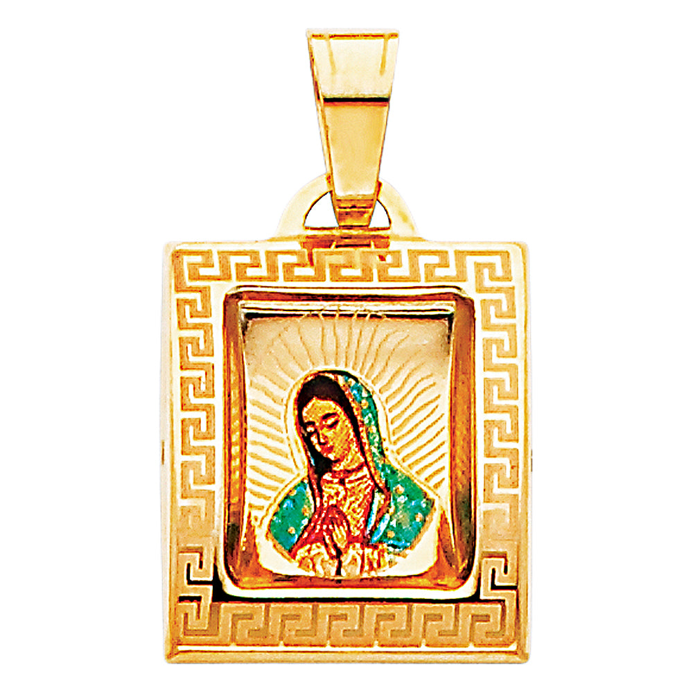 14K Yellow Gold Religious Pendant - PT155