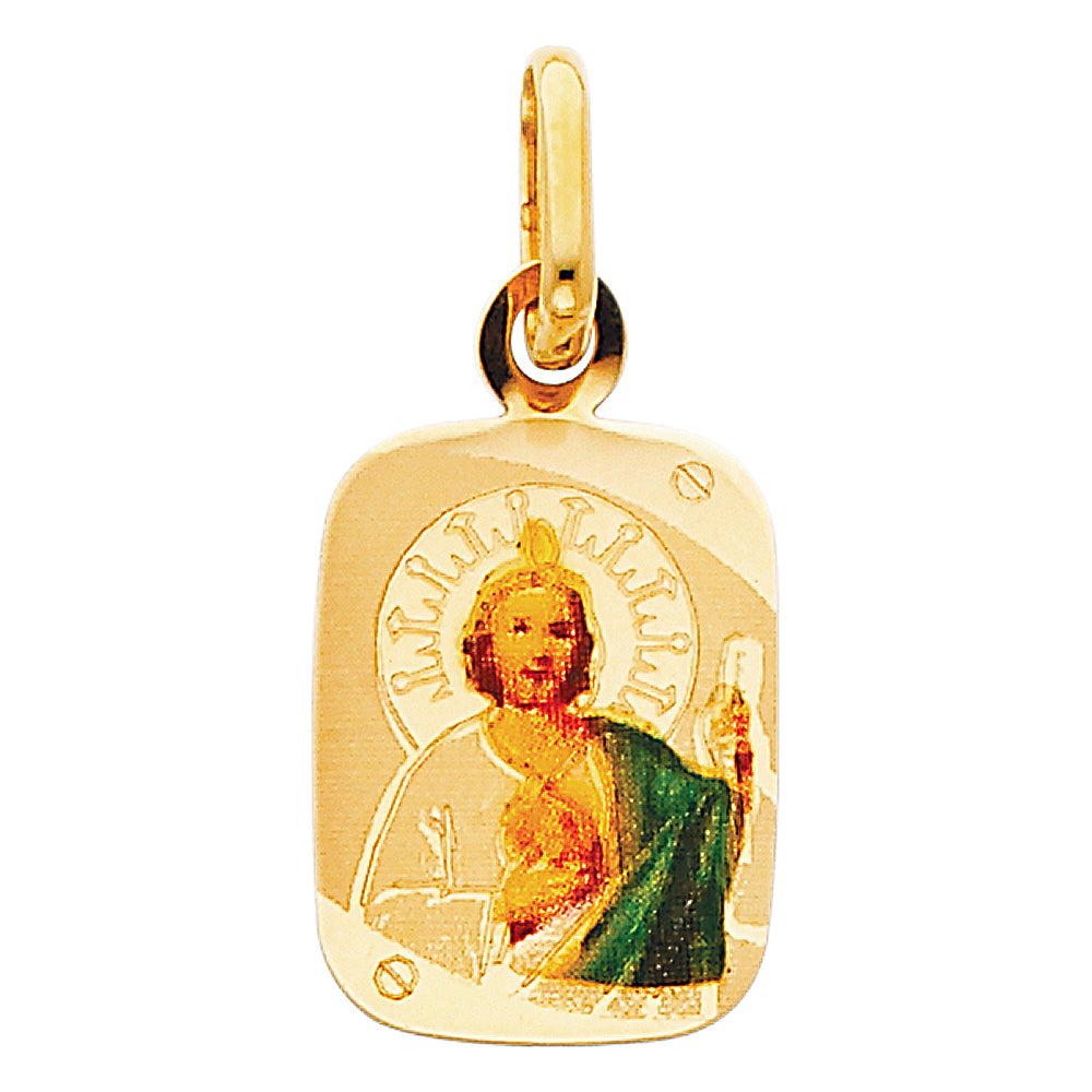 14K Yellow Gold Religious Pendant - PT170