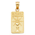 14K Yellow Gold Religious Pendant - PT251