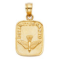 14K Yellow Gold Religious Pendant - PT253