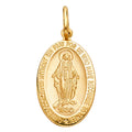 14K Yellow Gold Religious Pendant - PT276