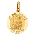 14K Yellow Gold Religious Pendant - PT280