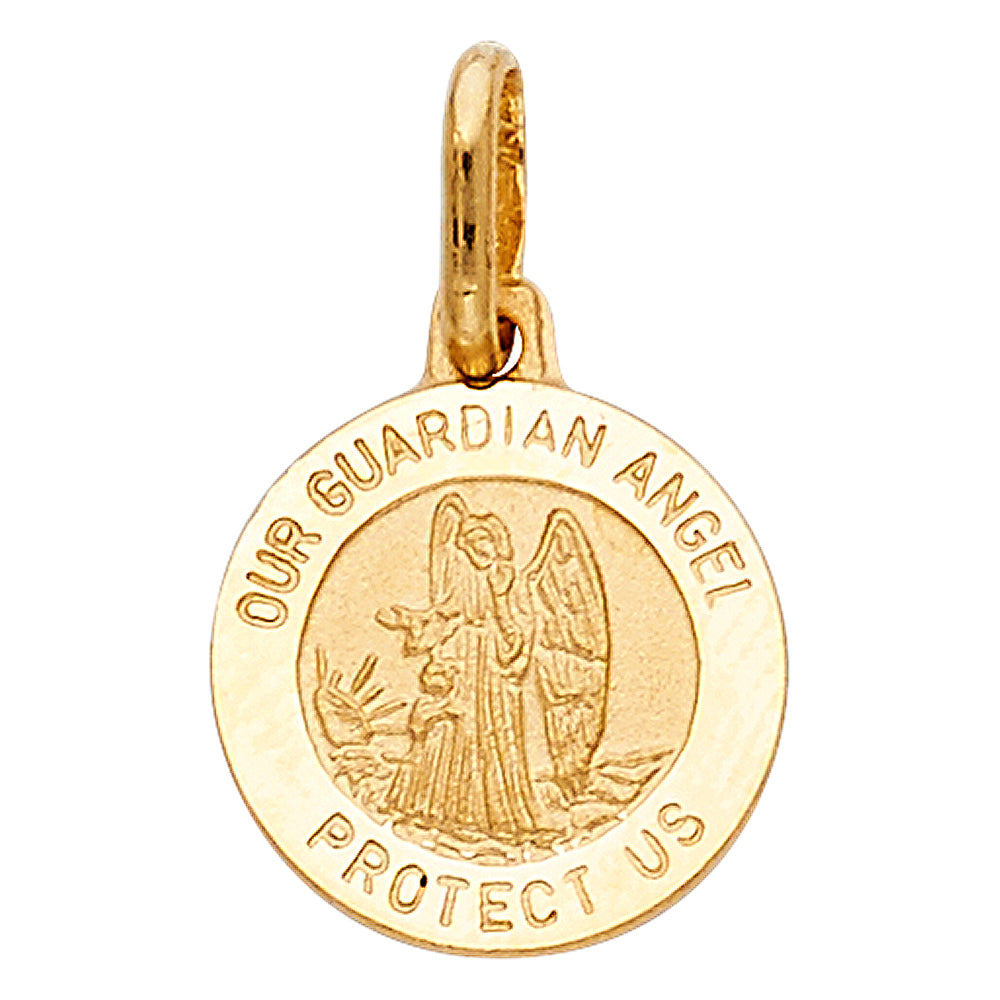 14K Yellow Gold Religious Pendant - PT284