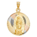 14K Yellow Gold Religious Pendant - PT289