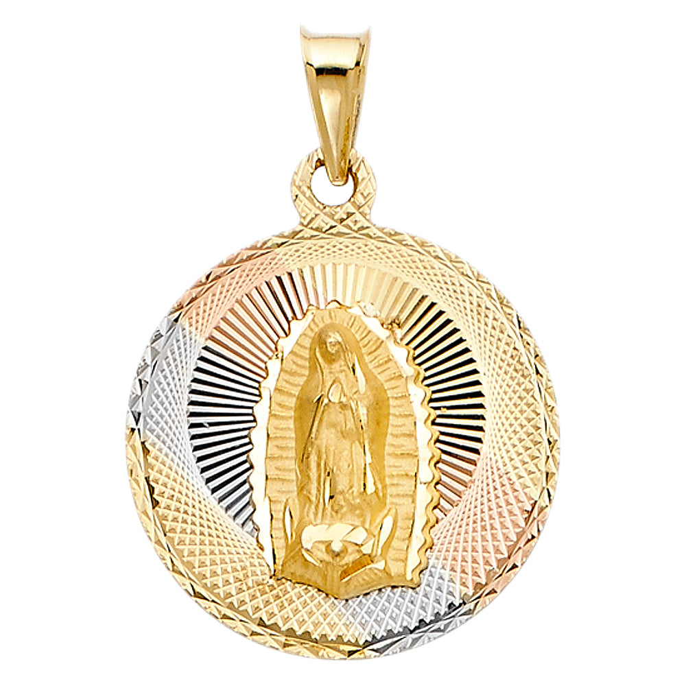 14K Yellow Gold Religious Pendant - PT290