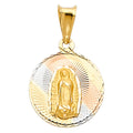 14K Yellow Gold Religious Pendant - PT292