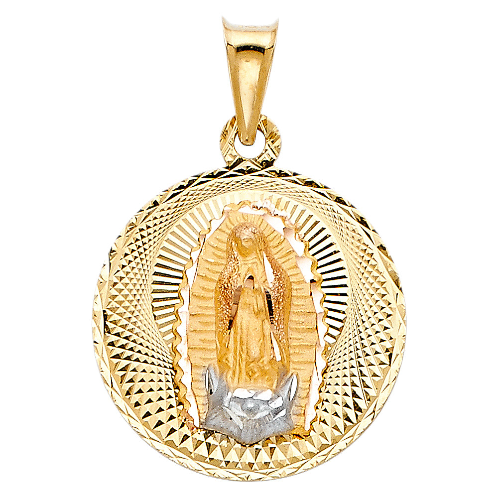 14K Yellow Gold Religious Pendant - PT297