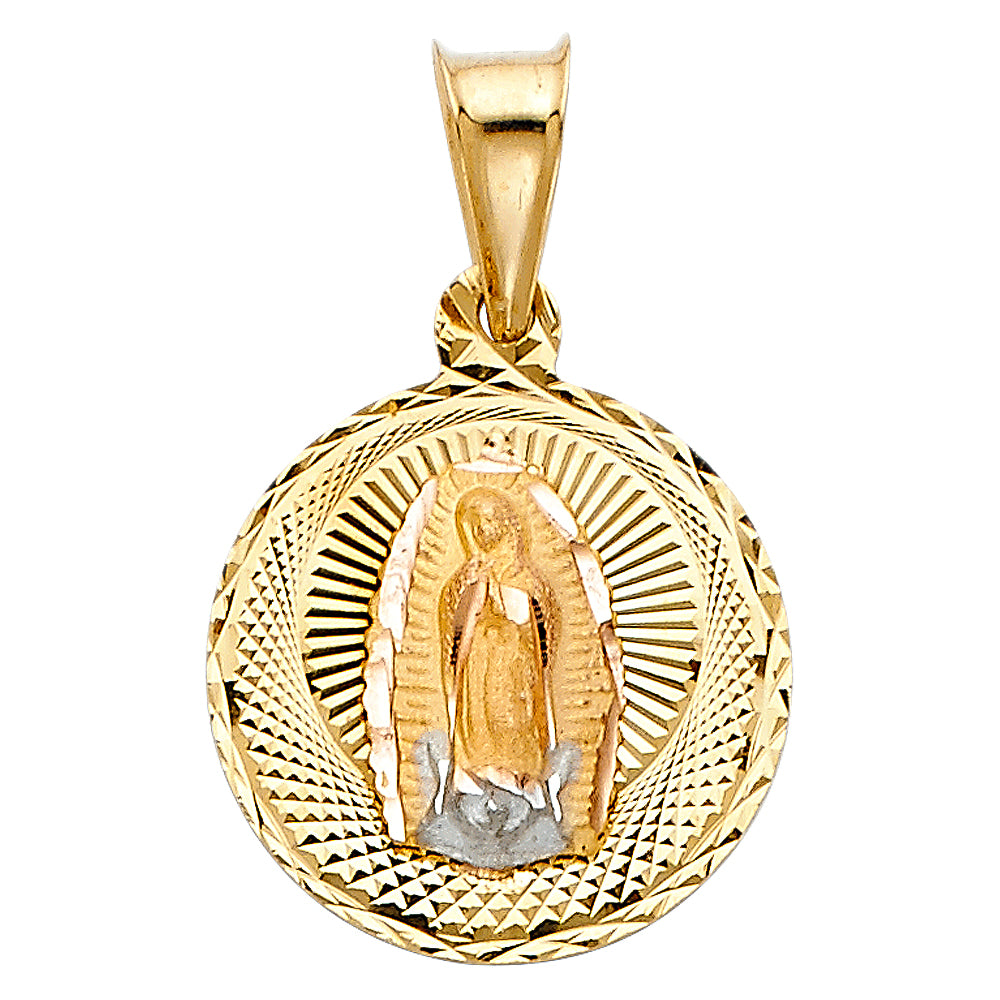 14K Yellow Gold Religious Pendant - PT298