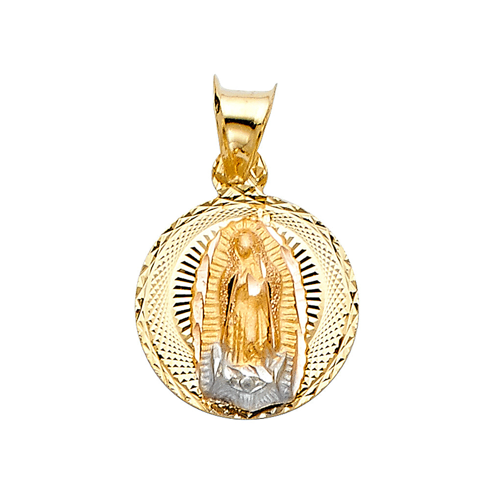 14K Yellow Gold Religious Pendant - PT299