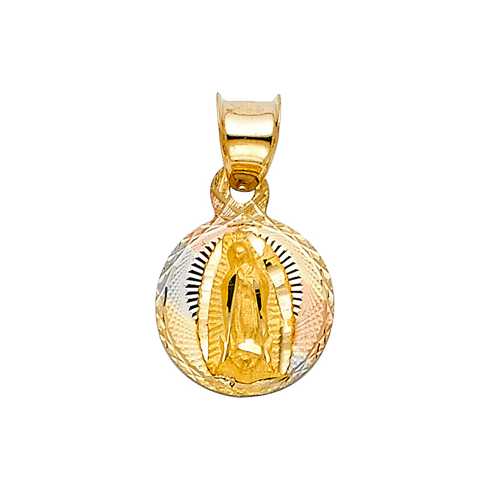 14K Yellow Gold Religious Pendant - PT307