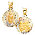 14K Yellow Gold Religious Pendant - PT315