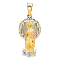 14K Yellow Gold Religious Pendant - PT317