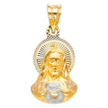 14K Yellow Gold Religious Pendant - PT319