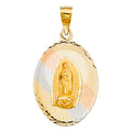 14K Yellow Gold Religious Pendant - PT321