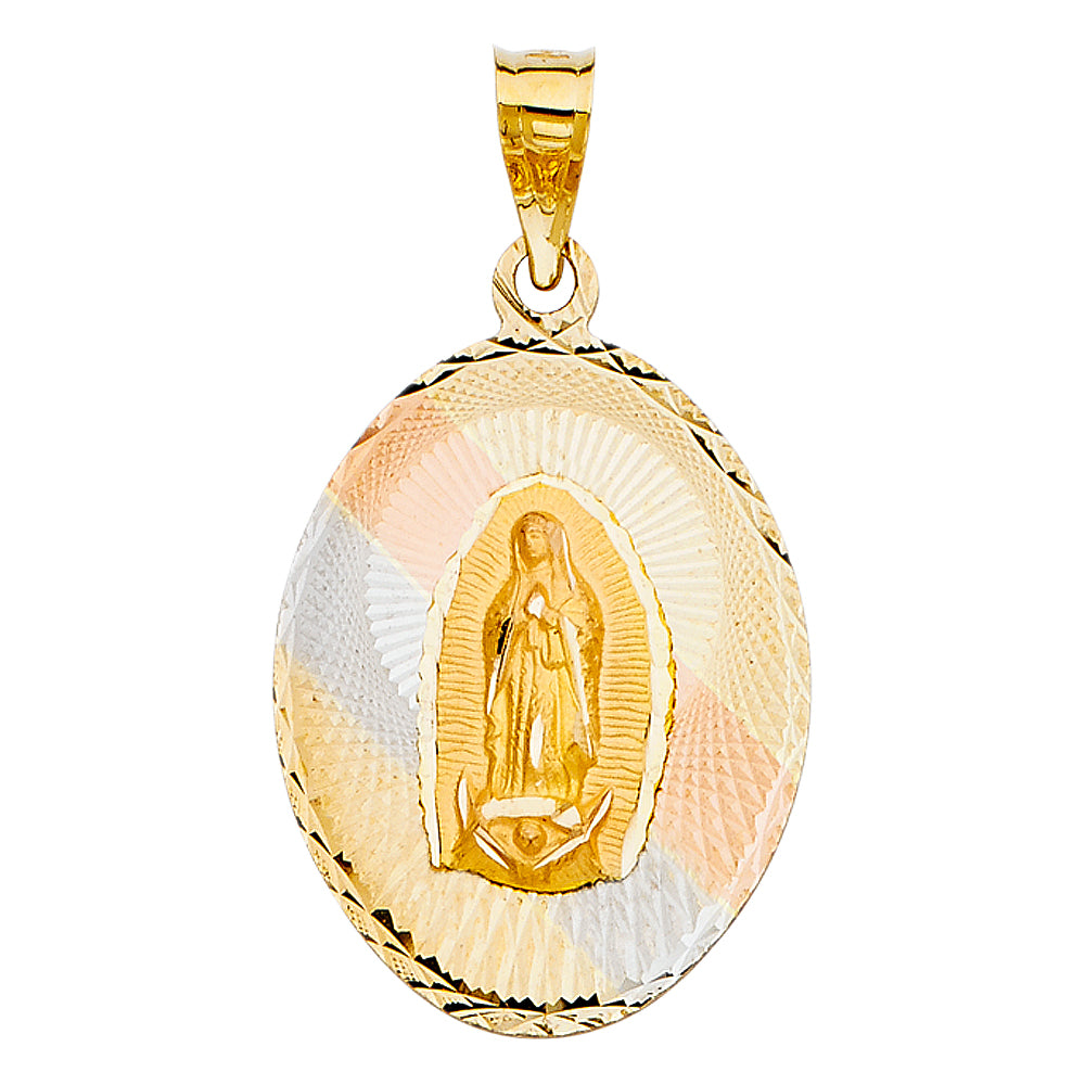 14K Yellow Gold Religious Pendant - PT321