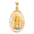 14K Yellow Gold Religious Pendant - PT322