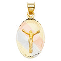 14K Yellow Gold Religious Pendant - PT325